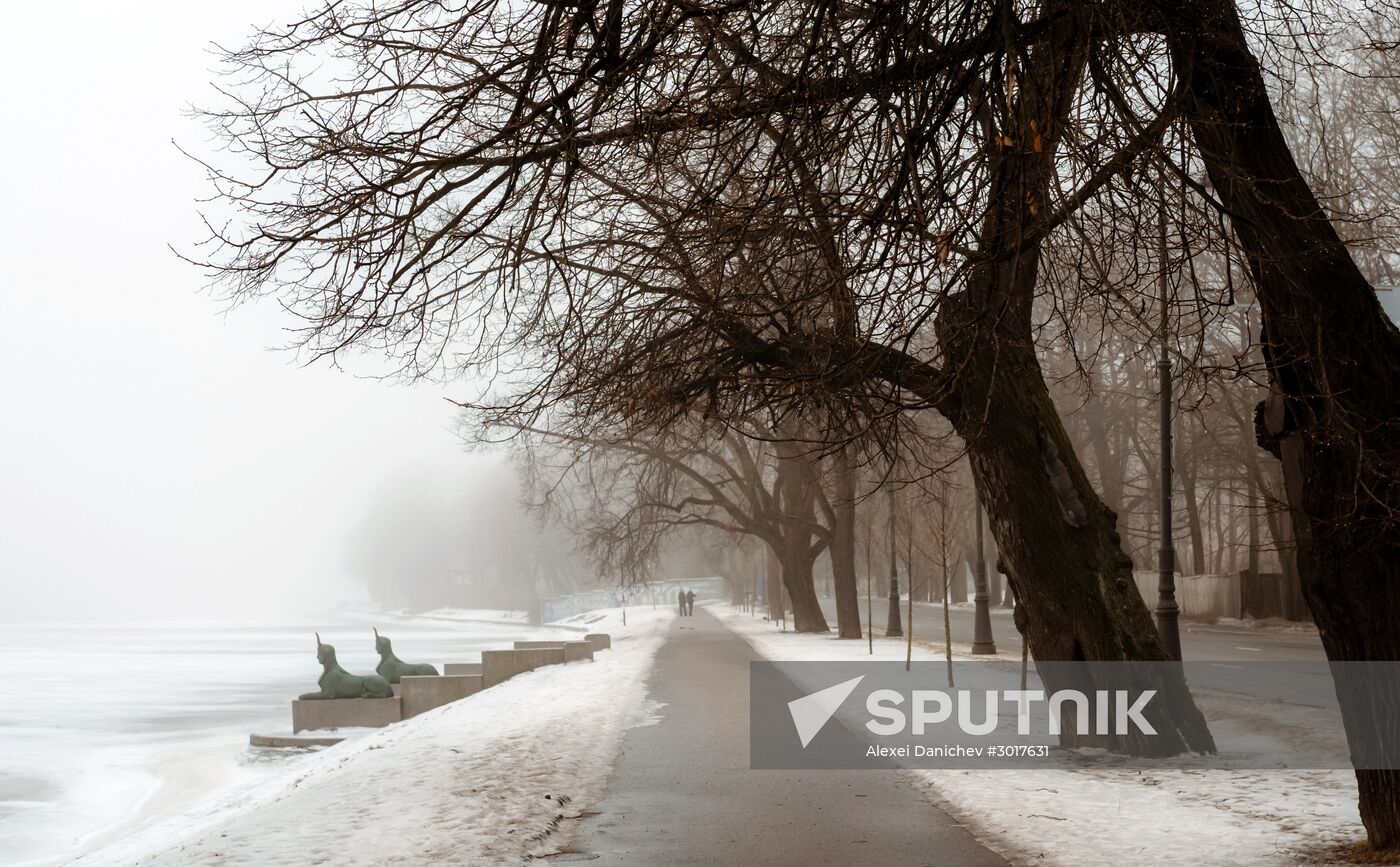 St Petersburg fog