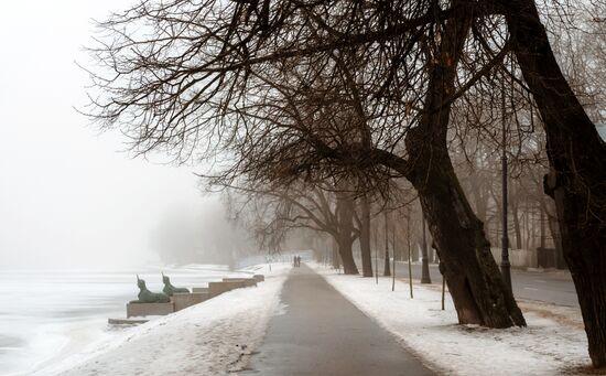 St Petersburg fog