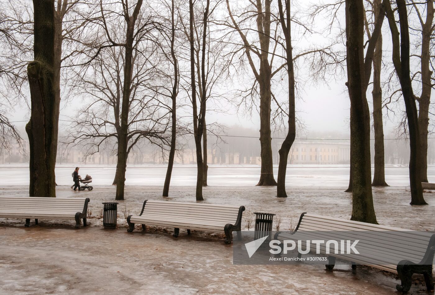 St Petersburg fog
