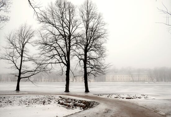 St Petersburg fog