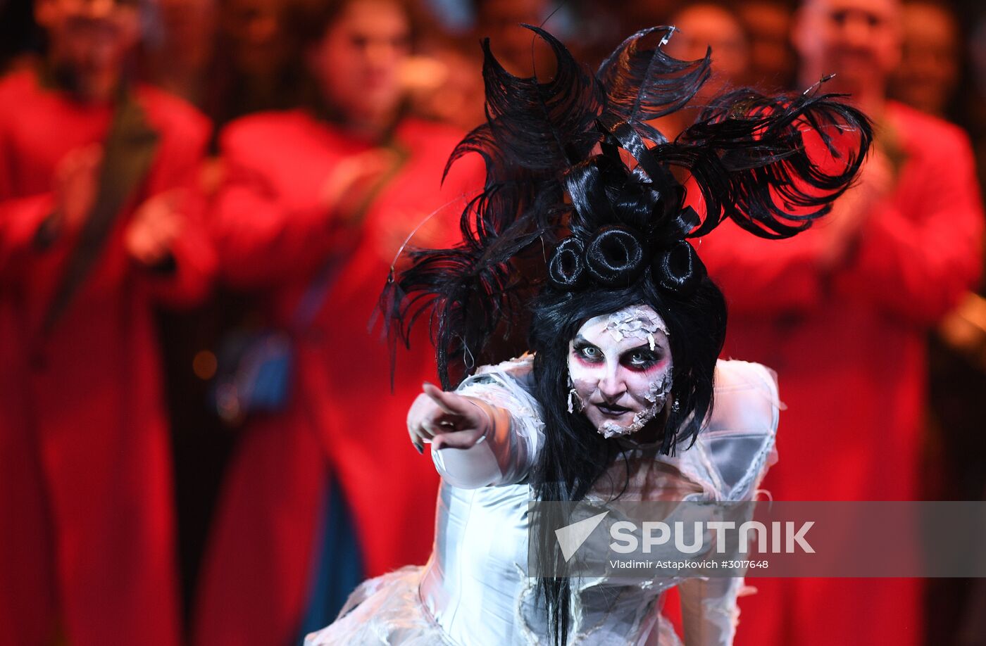 Turandot opera run-through at Helikon Opera