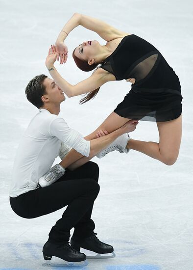 European Figure Skating Championship. Ice dance. Free skating