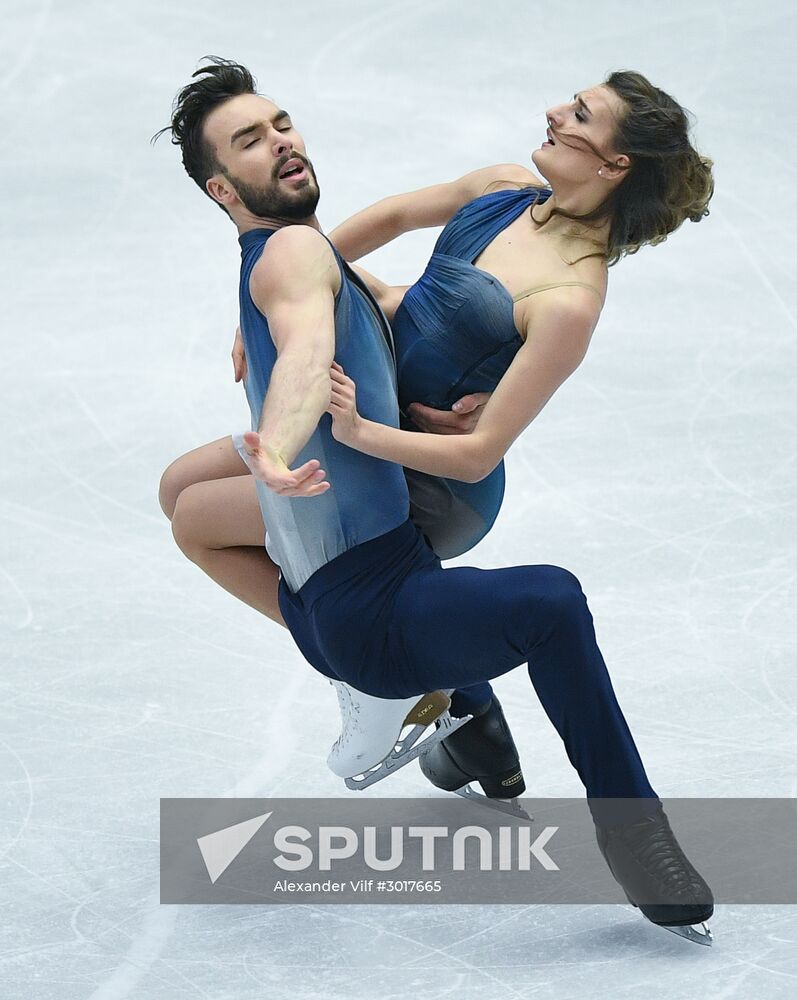 European Figure Skating Championship. Ice dance. Free skating