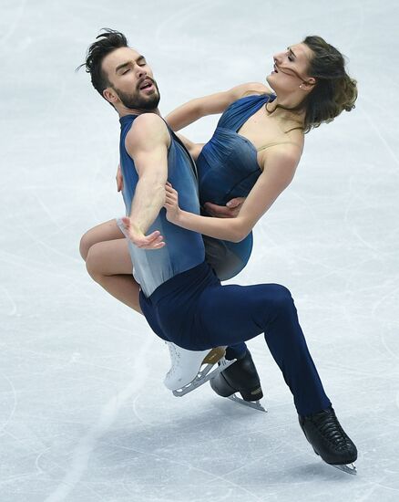 European Figure Skating Championship. Ice dance. Free skating