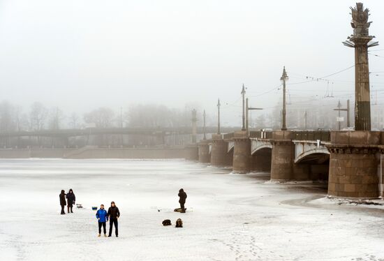 St Petersburg fog