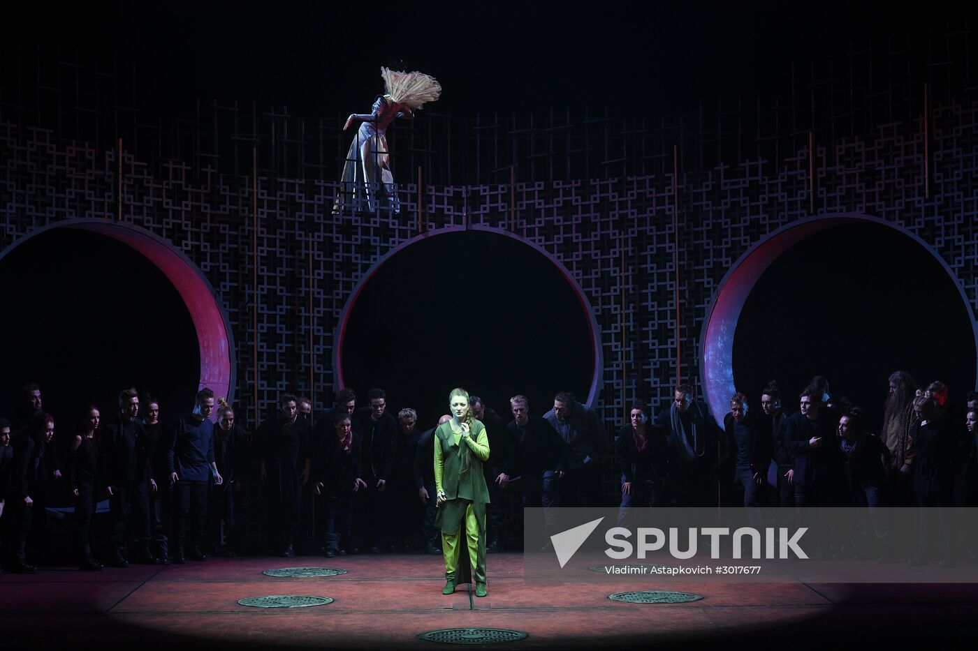 Turandot opera run-through at Helikon Opera