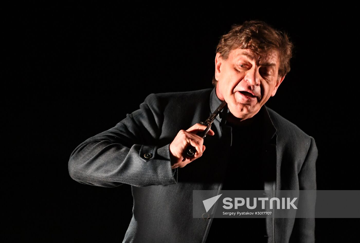 Amphitryon play run-through at Pyotr Fomenko Studio Theater