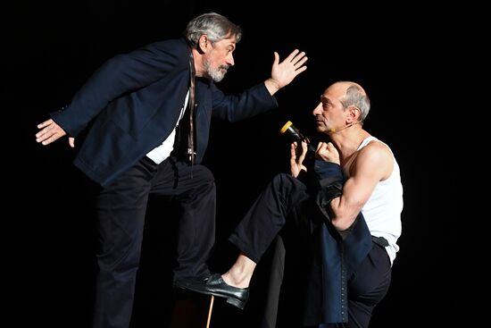 Amphitryon play run-through at Pyotr Fomenko Studio Theater