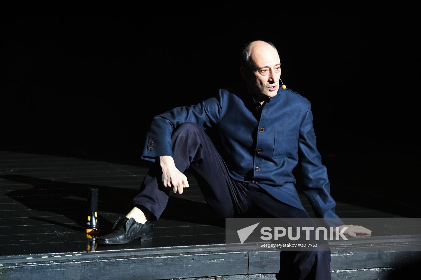 Amphitryon play run-through at Pyotr Fomenko Studio Theater