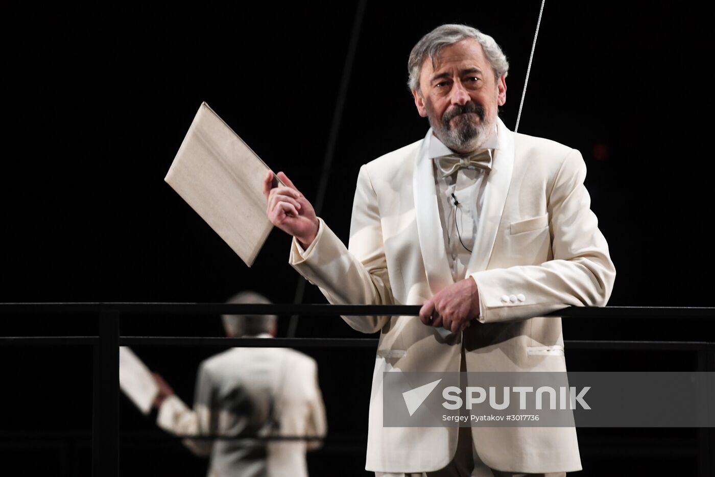 Amphitryon play run-through at Pyotr Fomenko Studio Theater