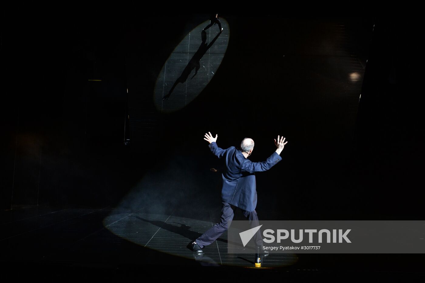 Amphitryon play run-through at Pyotr Fomenko Studio Theater