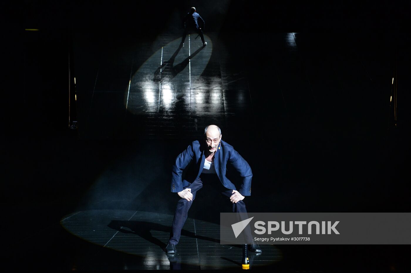 Amphitryon play run-through at Pyotr Fomenko Studio Theater