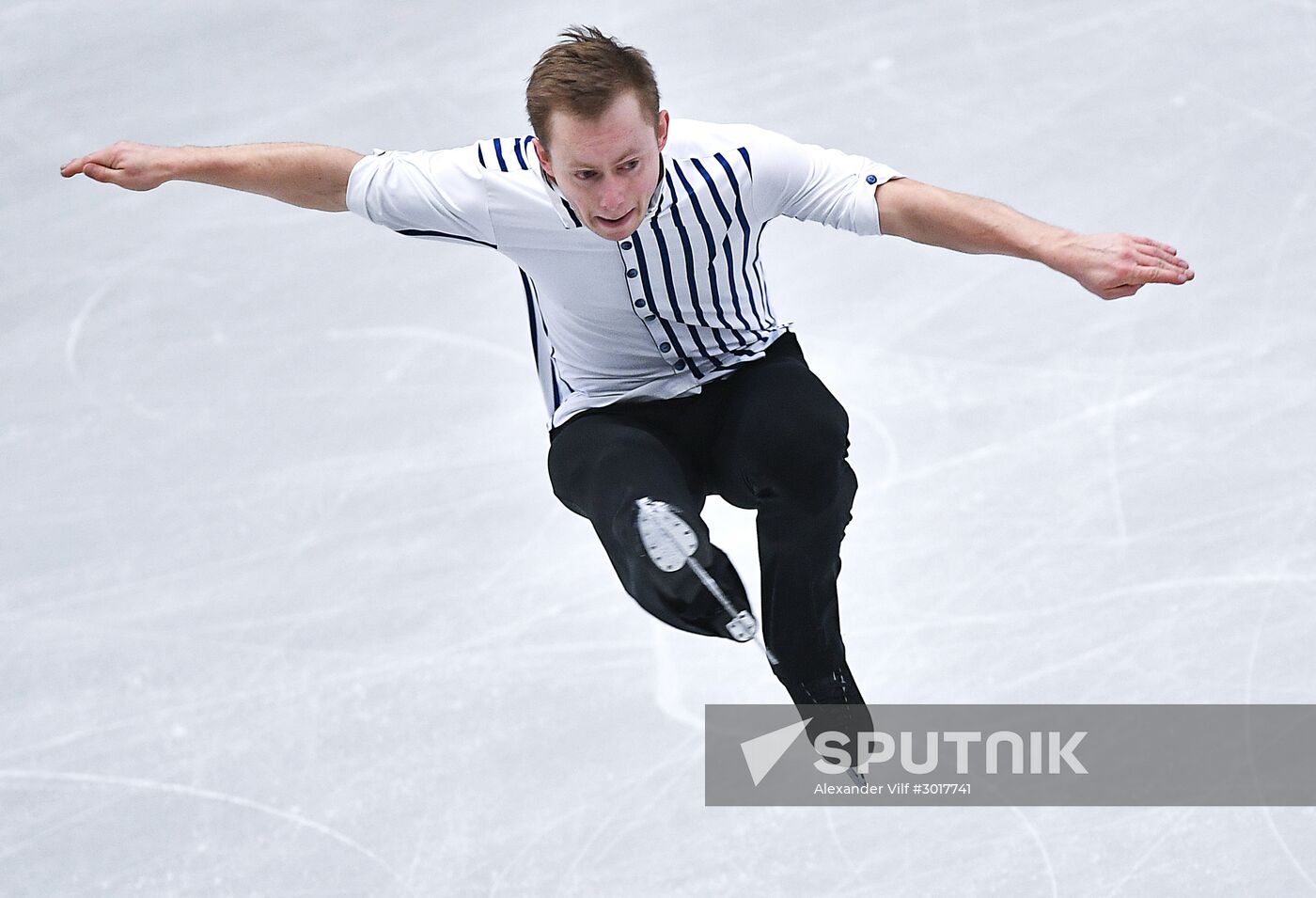 European Figure Skating Championship. Men’s free skating