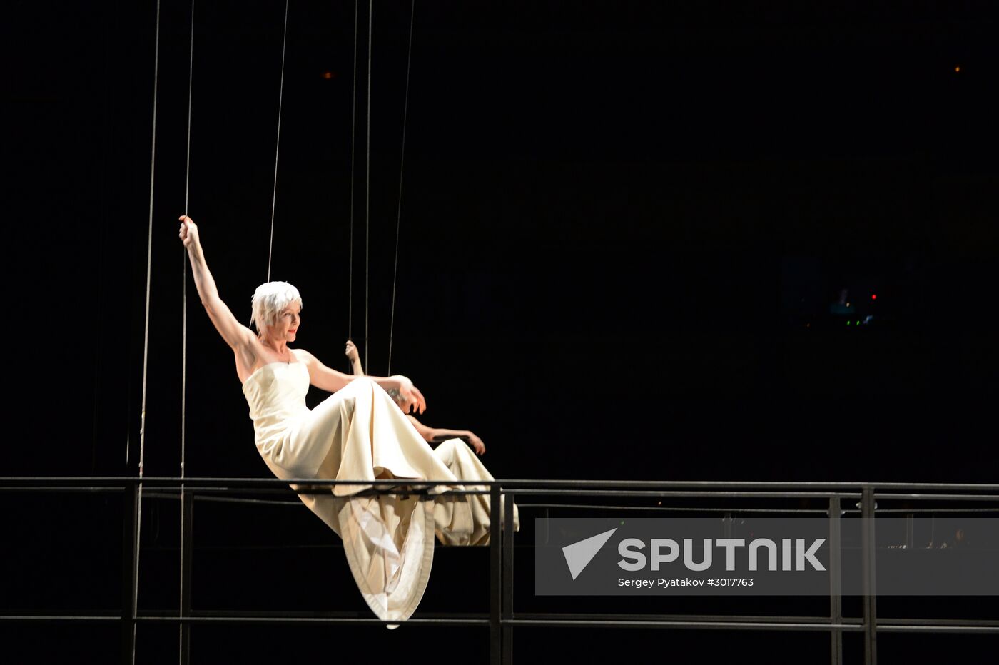 Amphitryon play run-through at Pyotr Fomenko Studio Theater