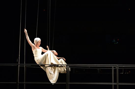 Amphitryon play run-through at Pyotr Fomenko Studio Theater