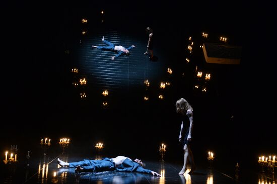 Amphitryon play run-through at Pyotr Fomenko Studio Theater