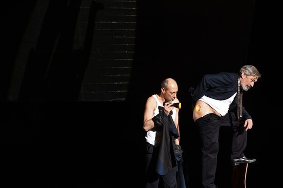 Amphitryon play run-through at Pyotr Fomenko Studio Theater