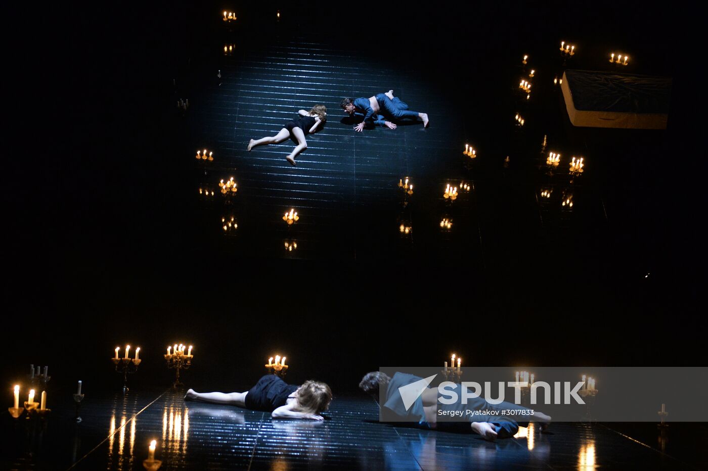 Amphitryon play run-through at Pyotr Fomenko Studio Theater