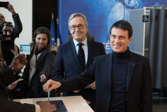 Second round of Socialist Party presidential primary in France