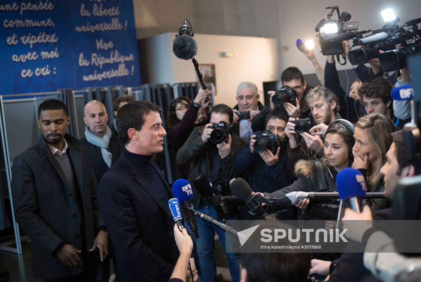 Second round of Socialist Party presidential primary in France