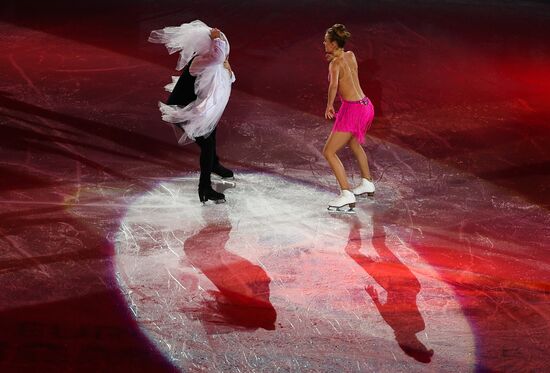 European Figure Skating Championship. Exhibition performances