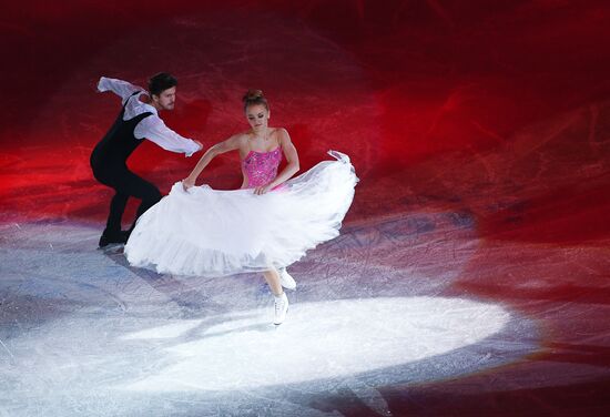 European Figure Skating Championship. Exhibition performances