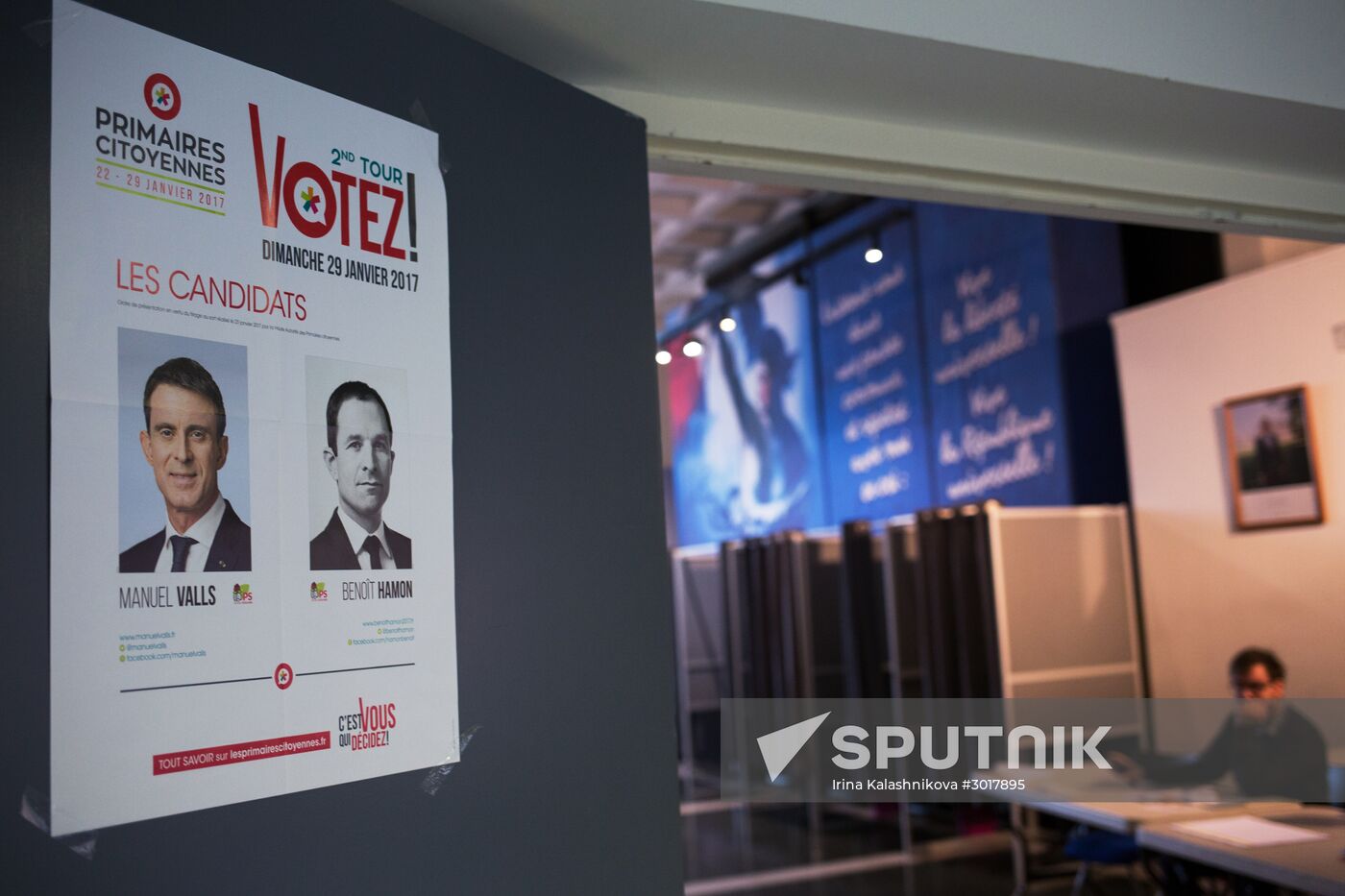 Second round of Socialist Party presidential primary in France