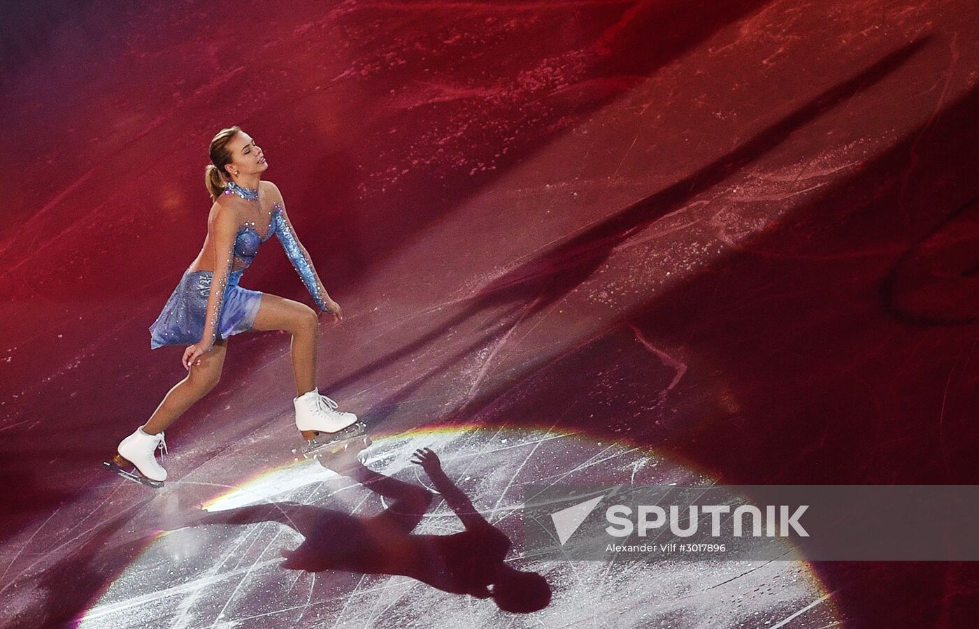 European Figure Skating Championship. Exhibition performances