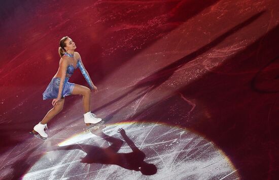 European Figure Skating Championship. Exhibition performances