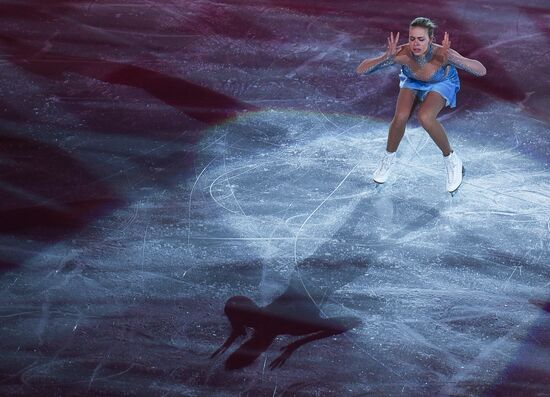 European Figure Skating Championship. Exhibition performances