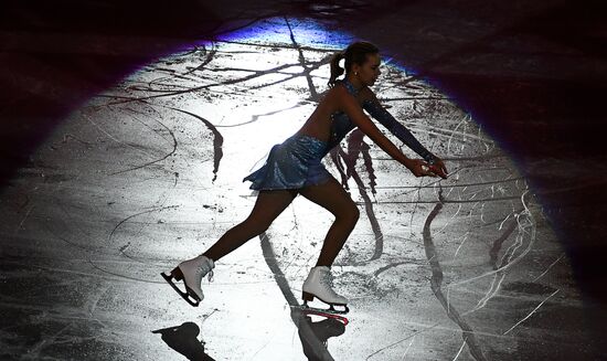 European Figure Skating Championship. Exhibition performances
