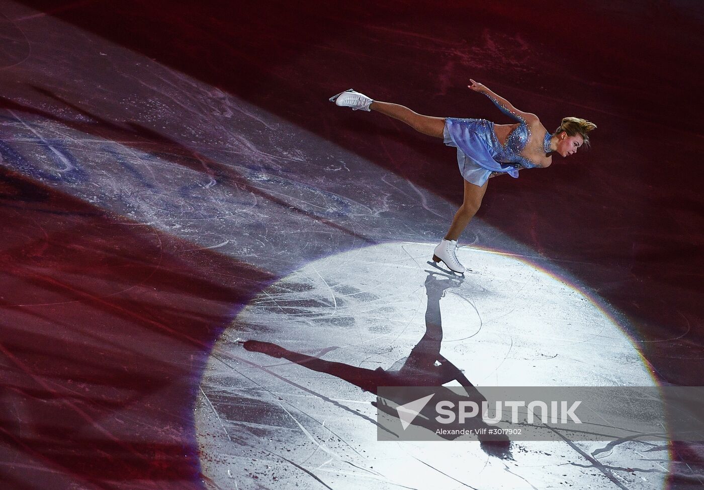 European Figure Skating Championship. Exhibition performances