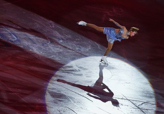 European Figure Skating Championship. Exhibition performances
