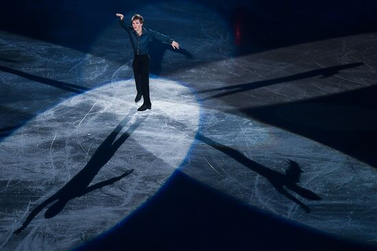 European Figure Skating Championship. Exhibition performances