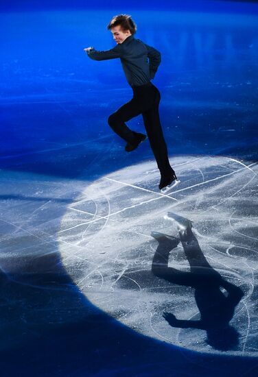 European Figure Skating Championship. Exhibition performances