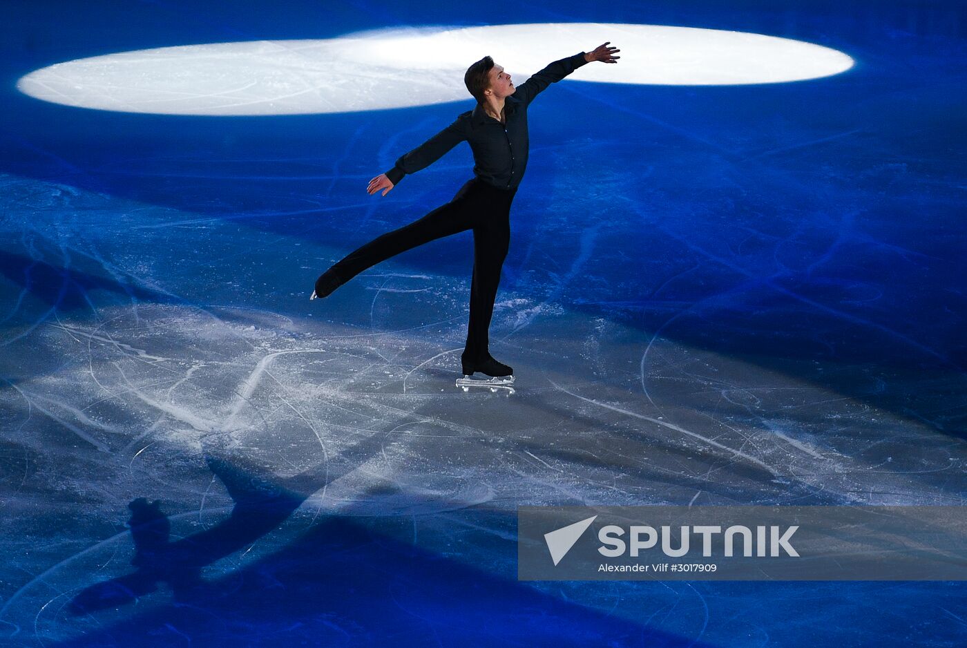 European Figure Skating Championship. Exhibition performances