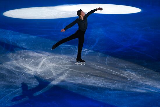 European Figure Skating Championship. Exhibition performances