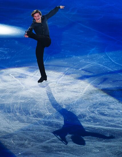 European Figure Skating Championship. Exhibition performances