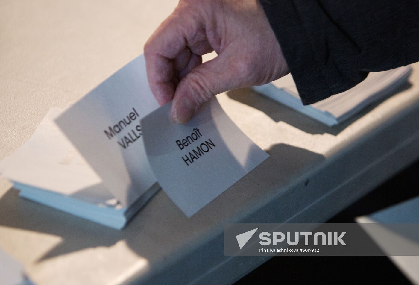 Second round of Socialist Party presidential primary in France