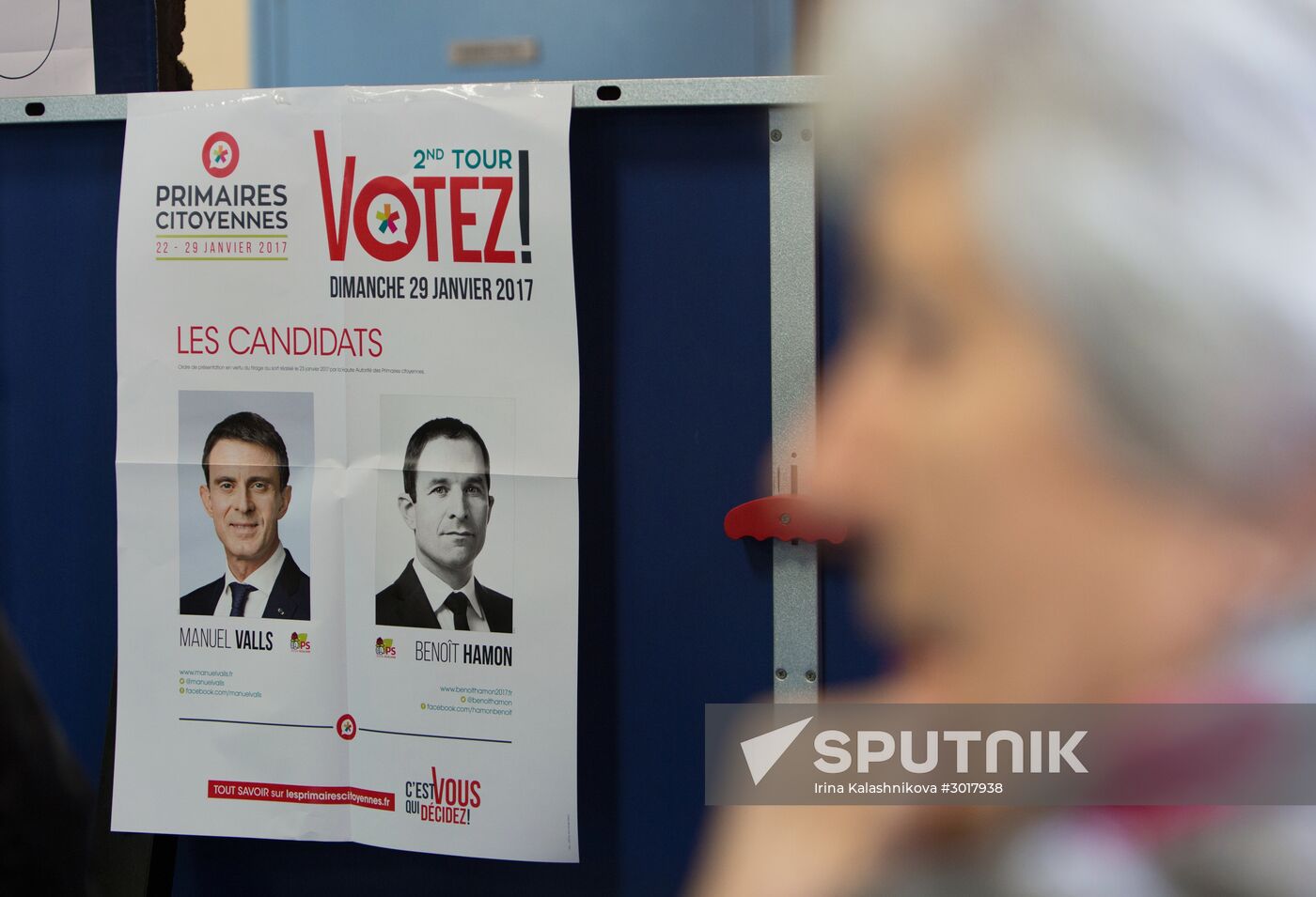 Second round of Socialist Party presidential primary in France