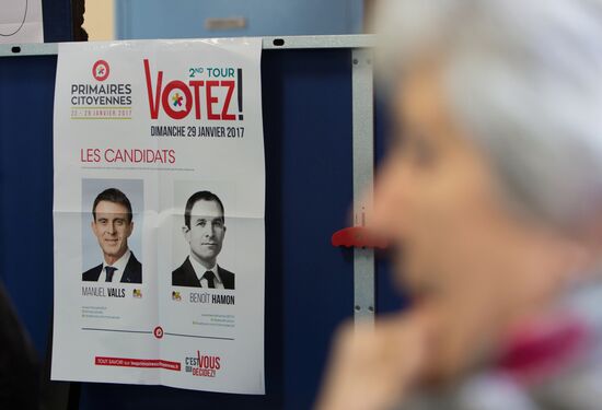 Second round of Socialist Party presidential primary in France