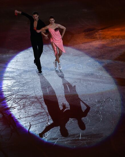 European Figure Skating Championship. Exhibition performances