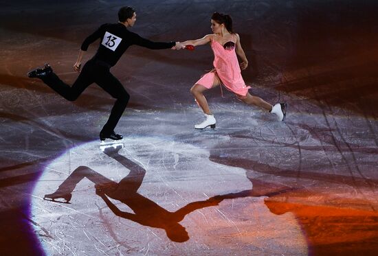 European Figure Skating Championship. Exhibition performances
