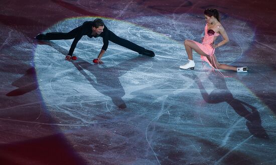 European Figure Skating Championship. Exhibition performances