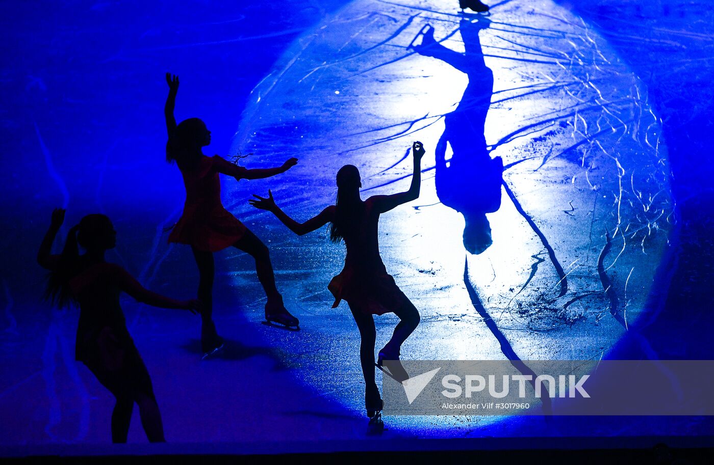 European Figure Skating Championship. Exhibition performances