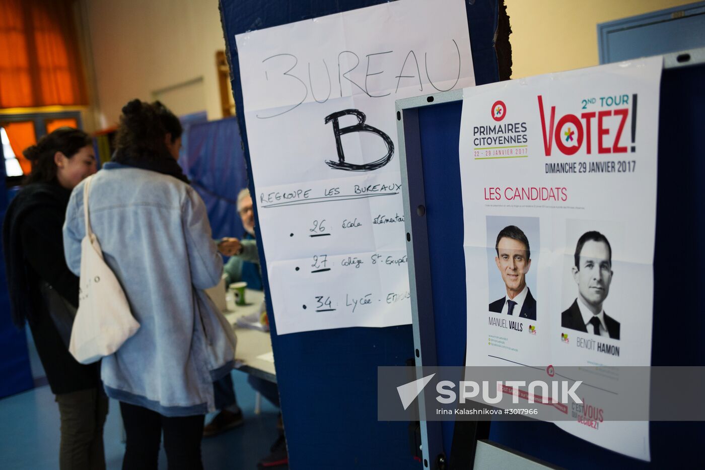 Second round of Socialist Party presidential primary in France