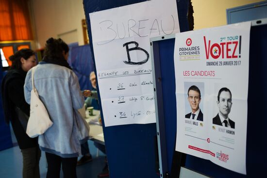 Second round of Socialist Party presidential primary in France