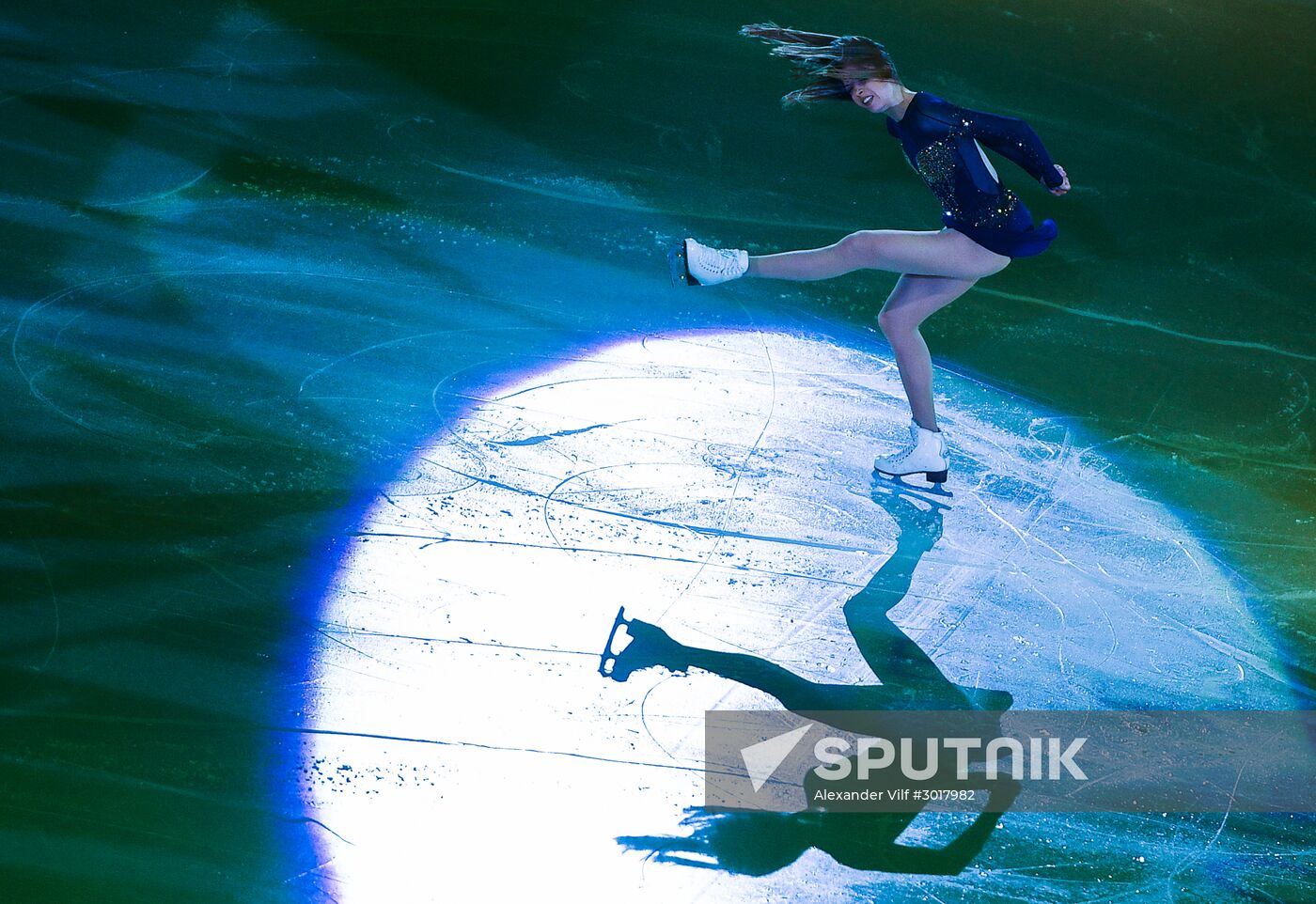 European Figure Skating Championship. Exhibition performances