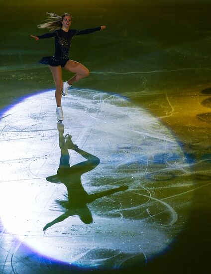 European Figure Skating Championship. Exhibition performances