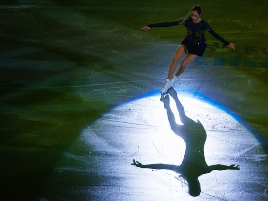 European Figure Skating Championship. Exhibition performances